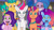 Size: 3072x1727 | Tagged: safe, screencap, hitch trailblazer, izzy moonbow, misty brightdawn, pipp petals, sparky sparkeroni, sunny starscout, zipp storm, dragon, earth pony, pegasus, pony, unicorn, g5, moon festival, my little pony: tell your tale, spoiler:g5, spoiler:my little pony: tell your tale, spoiler:tyts01e59, baby, baby dragon, female, grin, male, mane five, mane seven (g5), mane six (g5), mare, night, open mouth, open smile, rebirth misty, royal sisters (g5), siblings, sisters, smiling, stallion, starry eyes, wingding eyes