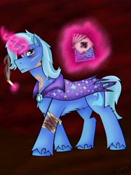 Size: 2999x3999 | Tagged: safe, artist:artgalaxy-2001, trixie, g4, card, high res, magic