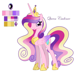 Size: 2273x2096 | Tagged: safe, artist:lunerymish, princess cadance, alicorn, pony, g4, base used, colored wings, concave belly, crown, ethereal mane, ethereal tail, eyeshadow, female, folded wings, gradient wings, grin, high res, hoof shoes, jewelry, long legs, long mane, long tail, looking at you, makeup, mare, older, older princess cadance, peytral, princess shoes, regalia, simple background, slender, smiling, smiling at you, solo, tail, tall, thin, transparent background, wings