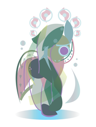Size: 3543x4724 | Tagged: safe, artist:enyoiyourself, marble pie, earth pony, pony, g4, female, mare, modern art, simple background, solo, white background
