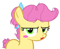 Size: 850x708 | Tagged: safe, artist:colorcoookie0w0, li'l cheese, earth pony, pony, g4, my little pony: friendship is magic, the last problem, base used, female, filly, foal, li'l cheese is not amused, simple background, solo, transparent background, unamused