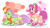 Size: 2421x1373 | Tagged: safe, artist:muhammad yunus, artist:s0ftserve, apple rose, auntie applesauce, earth pony, pony, g4, base used, bow, duo, duo female, female, hair bow, hat, mare, princess, simple background, smiling, tail, tail bow, transparent background, watermark, young apple rose, young auntie applesauce, younger