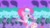 Size: 2049x1152 | Tagged: safe, screencap, pinkie pie, spring melody, sprinkle medley, earth pony, pony, g4, my little pony: friendship is magic, the best night ever, beautiful, canterlot, clothes, cute, dancing, dress, fantasy, female, gala dress, gown, grand galloping gala, happy, mare, night, odd one out, pinkie pie's first gala dress, raised hoof, singing, smiling, stars, turned head