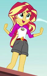 Size: 307x503 | Tagged: safe, screencap, sunset shimmer, human, equestria girls, g4, my little pony equestria girls: legend of everfree, cropped, solo
