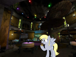 Size: 800x600 | Tagged: safe, artist:dashiesparkle, artist:tawaki, derpy hooves, g4, d'ni, earth, firemarble, guild of messengers' pub, muffin, myst, that pony sure does love muffins, uru