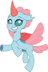 Size: 932x1404 | Tagged: safe, artist:prixy05, ocellus, changedling, changeling, g4, g5, my little pony: tell your tale, cute, diaocelles, g4 to g5, generation leap, simple background, solo, transparent background, vector