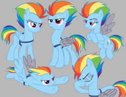 Size: 3058x2350 | Tagged: safe, artist:nightglowfan, rainbow dash, pegasus, pony, g4, alternate timeline, amputee, apocalypse dash, artificial wings, augmented, crystal war timeline, female, high res, mare, prosthetic limb, prosthetic wing, prosthetics, scar, solo, wings