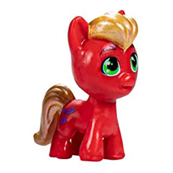 Size: 312x312 | Tagged: safe, sprout cloverleaf, earth pony, pony, g5, official, 2022, cute, hasbro, irl, male, mini world magic, photo, solo, stallion, toy