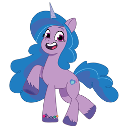 Size: 1200x1200 | Tagged: safe, artist:prixy05, izzy moonbow, pony, unicorn, g5, my little pony: tell your tale, concave belly, simple background, solo, transparent background, vector