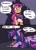 Size: 1477x2048 | Tagged: safe, artist:lrusu, sunny starscout, twilight sparkle, alicorn, earth pony, pony, g5, big crown thingy, book, comic, element of generosity, element of honesty, element of kindness, element of laughter, element of loyalty, element of magic, elements of harmony, female, friendship journal, grumpy, immortality blues, implied death, jewelry, mare, older, older twilight, older twilight sparkle (alicorn), princess twilight 2.0, regalia, sad, scar, sunny and her heroine, twilight sparkle (alicorn), twilight will outlive her friends