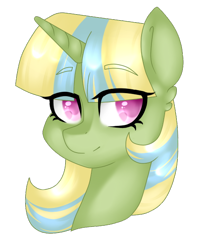 Size: 482x588 | Tagged: safe, artist:oniiponii, oc, oc only, pony, unicorn, bust, eye clipping through hair, eyelashes, female, horn, mare, simple background, solo, transparent background, unicorn oc