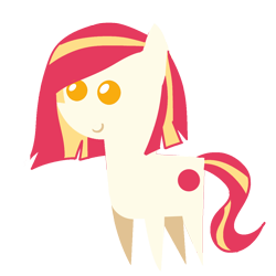Size: 1080x1080 | Tagged: safe, artist:archooves, oc, oc only, oc:poniko, earth pony, pony, japan, japan ponycon, nation ponies, pointy ponies, ponified, simple background, solo, transparent background