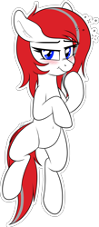 Size: 1147x2636 | Tagged: safe, artist:seafooddinner, oc, oc:roscosmospone, earth pony, pony, belly button, blushing, body pillow, body pillow design, drunk, drunk bubbles, featureless crotch, female, mare, simple background, solo, transparent background