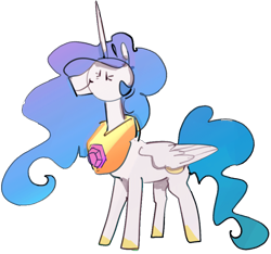 Size: 900x844 | Tagged: safe, artist:alumx, princess celestia, alicorn, pony, g4, female, mare, simple background, sketch, smiling, solo, transparent background