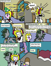 Size: 1447x1862 | Tagged: safe, artist:ask-luciavampire, oc, alicorn, bat pony, pony, comic, love, tumblr