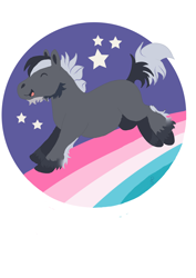 Size: 2480x3507 | Tagged: safe, artist:ryla, oc, oc only, pony, commission, digital art, high res, jumping, rainbow, simple background, solo, white background, your character here