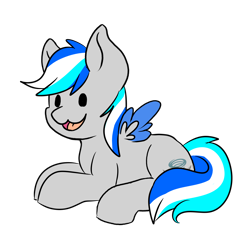 Size: 1828x1928 | Tagged: safe, artist:noxi1_48, oc, oc:hawker hurricane, pegasus, pony, daily dose of friends, colored wings, simple background, solo, transparent background, two toned wings, wings