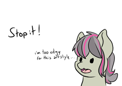 Size: 2028x1436 | Tagged: safe, artist:noxi1_48, oc, pony, daily dose of friends, bust, edgy, simple background, solo, transparent background