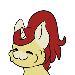 Size: 1106x1096 | Tagged: safe, artist:noxi1_48, oc, oc:treble pen, pony, unicorn, daily dose of friends, bust, simple background, solo, transparent background