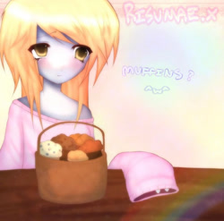 Size: 828x817 | Tagged: safe, artist:risumae.x, derpy hooves, human, g4, humanized, solo