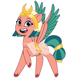 Size: 1200x1200 | Tagged: safe, artist:prixy05, somnambula, pegasus, pony, g4, g5, my little pony: tell your tale, egyptian, egyptian headdress, egyptian pony, g4 to g5, generation leap, simple background, solo, transparent background, vector