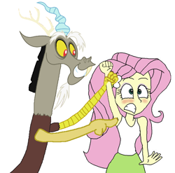 Size: 610x603 | Tagged: safe, anonymous artist, anonymous editor, artist:stella-exquisa, edit, edited screencap, screencap, discord, fluttershy, draconequus, human, equestria girls, g4, armpit tickling, armpits, arms in the air, best friend, best friends, blushing, clothes, duo, duo male and female, female, friend, friends, frown, fun, grin, gritted teeth, hands in the air, male, not a vector, personal space invasion, playing, shirt, shocked, shocked expression, shocked eyes, simple background, skirt, sleeveless, sleeveless shirt, smiling, surprised, tank top, teeth, tickle torture, tickling, white background