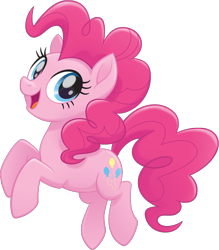 Size: 870x995 | Tagged: safe, pinkie pie, earth pony, pony, g4, my little pony: the movie, official, female, mare, render, simple background, solo, transparent background