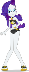Size: 1882x4602 | Tagged: safe, alternate version, artist:dustinwatsongkx, rarity, human, equestria girls, equestria girls series, g4, accessory swap, bare shoulders, bikini, bikini bottom, clothes, clothes swap, feet, female, sandals, simple background, sleeveless, solo, sunset shimmer swimsuit, sunset shimmer's beach shorts swimsuit, swimsuit, swimsuit swap, transparent background, vector