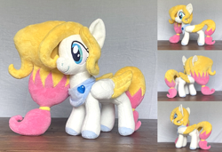 Size: 4505x3081 | Tagged: safe, artist:azdaracylius, oc, oc:angel light, pegasus, pony, female, irl, mare, photo, plushie, solo