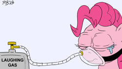 Size: 1200x675 | Tagged: safe, artist:pony-berserker, pinkie pie, earth pony, pony, pony-berserker's twitter sketches, pony-berserker's twitter sketches (2023), g4, copium, crying, meme, meme reference, parody, pepe the frog