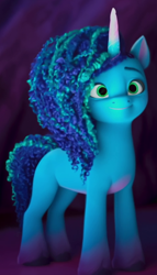 Size: 480x840 | Tagged: safe, screencap, misty brightdawn, pony, unicorn, g5, growing pains, my little pony: make your mark, my little pony: make your mark chapter 2, spoiler:g5, spoiler:my little pony: make your mark, cropped, female, mare, solo