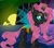 Size: 175x154 | Tagged: safe, gameloft, fluttershy, changeling, g4, my little pony: magic princess, changelingified, cropped, female, flutterling, picture for breezies, species swap