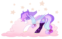 Size: 1280x806 | Tagged: safe, artist:aledera, oc, oc only, bat pony, pony, bat pony oc, cloud, on a cloud, simple background, solo, transparent background, watermark