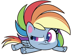 Size: 669x499 | Tagged: safe, artist:milankow01, edit, edited screencap, screencap, rainbow dash, pegasus, pony, g4.5, my little pony: pony life, playwright or wrong, background removed, female, mare, not a vector, simple background, solo, transparent background