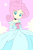 Size: 3512x5268 | Tagged: safe, artist:qsky, fluttershy, human, equestria girls, g4, absurd resolution, alternate hairstyle, cellphone, choker, chokershy, cinderella, clothes, cute, dress, female, gown, phone, princess costume, shyabetes, smartphone, solo, white pupils