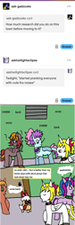 Size: 1167x3455 | Tagged: safe, artist:ask-luciavampire, oc, alicorn, earth pony, pegasus, pony, unicorn, ask, tumblr