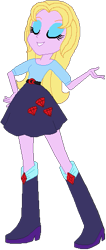 Size: 217x514 | Tagged: artist needed, safe, artist:selenaede, oc, oc only, oc:amethyst aura, human, equestria girls, g4, base used, belt, boots, clothes, high heel boots, shirt, shoes, simple background, skirt, solo, transparent background