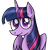 Size: 681x705 | Tagged: safe, artist:muhammad yunus, twilight sparkle, alicorn, pony, g4, cute, female, ibispaint x, looking at you, mare, show accurate, simple background, smiling, smiling at you, solo, starry eyes, transparent background, twiabetes, twilight sparkle (alicorn), wingding eyes