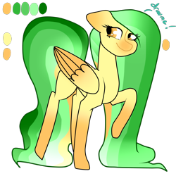 Size: 2200x2200 | Tagged: safe, artist:oniiponii, oc, oc only, pegasus, pony, female, high res, mare, pegasus oc, raised hoof, simple background, smiling, solo, transparent background, wings