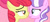 Size: 646x282 | Tagged: safe, artist:jadeharmony, artist:melarainbow-bases, apple bloom, diamond tiara, earth pony, pony, g4, apple bloom's bow, boop, bow, duo, female, filly, foal, hair bow, lesbian, looking at each other, looking at someone, noseboop, pink background, ship:diamondbloom, shipping, simple background