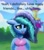 Size: 1799x2048 | Tagged: safe, artist:phutashi, misty brightdawn, pony, unicorn, g5, crystal brighthouse, dialogue, female, floppy ears, grin, hooves together, implied tom, mare, missing horn, smiling, solo