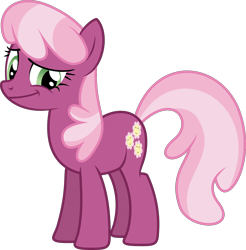 Size: 2000x2035 | Tagged: safe, artist:shutterflyyay, cheerilee, earth pony, pony, g4, .svg available, awkward smile, female, high res, mare, simple background, smiling, solo, transparent background, vector