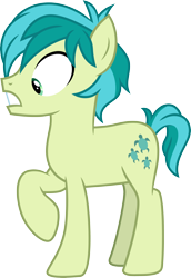 Size: 3000x4370 | Tagged: safe, artist:cloudy glow, sandbar, earth pony, pony, g4, what lies beneath, .ai available, colt, foal, male, simple background, solo, teenager, transparent background, vector