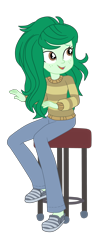 Size: 1820x4685 | Tagged: safe, artist:gmaplay, wallflower blush, human, equestria girls, equestria girls specials, g4, my little pony equestria girls: better together, my little pony equestria girls: forgotten friendship, cute, female, flowerbetes, freckles, simple background, solo, transparent background