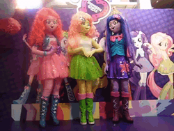 Size: 640x480 | Tagged: safe, fluttershy, pinkie pie, twilight sparkle, human, equestria girls, g4, 2013, abomination, animated, animegao kigurumi, balloon, clothes, cosplay, costume, helping twilight win the crown, irl, irl human, link in description, music, nightmare fuel, only the dead can know peace from this evil, peru, peruvian nightmare squad, photo, sound, webm, youtube, youtube link, youtube video