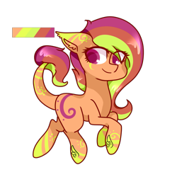 Size: 2800x2800 | Tagged: safe, artist:oniiponii, oc, oc only, earth pony, pony, earth pony oc, female, high res, leonine tail, mare, simple background, smiling, solo, tail, tattoo, transparent background