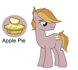 Size: 898x806 | Tagged: safe, artist:millerrachel, oc, oc only, oc:apple pie, earth pony, pony, base used, male, offspring, parent:big macintosh, parent:marble pie, parents:marblemac, simple background, smiling, solo, stallion, transparent background, turned head