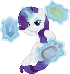 Size: 6000x6320 | Tagged: safe, artist:twilirity, rarity, pony, unicorn, fighting is magic, g4, .svg available, absurd resolution, gem, magic, simple background, solo, transparent background, vector