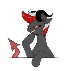 Size: 3600x3600 | Tagged: safe, artist:pony quarantine, oc, oc only, oc:belka(villainshima), high res, pose, simple background, smiling, smirk, solo, transparent background