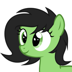 Size: 469x469 | Tagged: safe, artist:the smiling pony, oc, oc only, oc:filly anon, earth pony, pony, g4, .svg available, bust, female, filly, foal, simple background, smiling, solo, svg, transparent background, vector